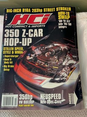 Compact Car Themed Magazines x2  published 2003/-2004